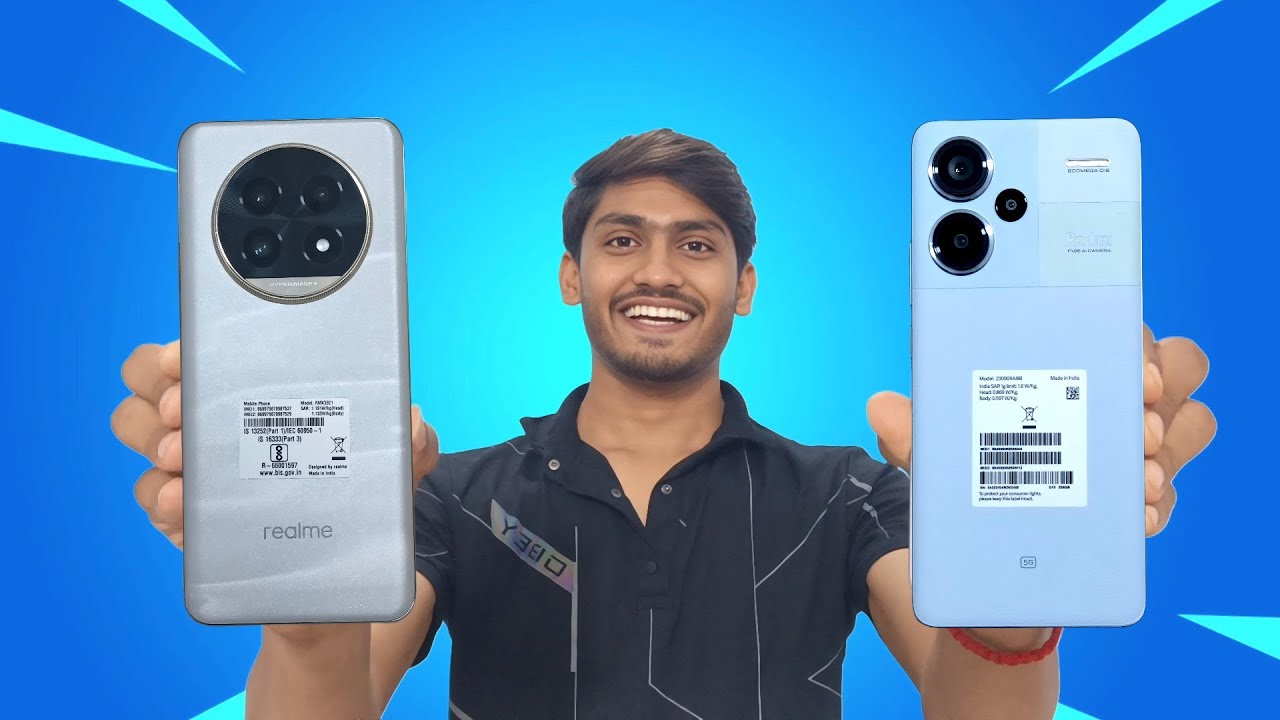 Redmi Note 13 Pro+ vs Realme 13 pro+ comparison || Aditya Mobile