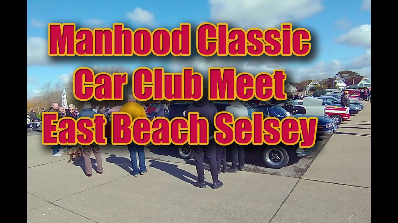 Manhood Classic Car Club Sunday Meet @ East Beach Selsey Sussex near Chichester