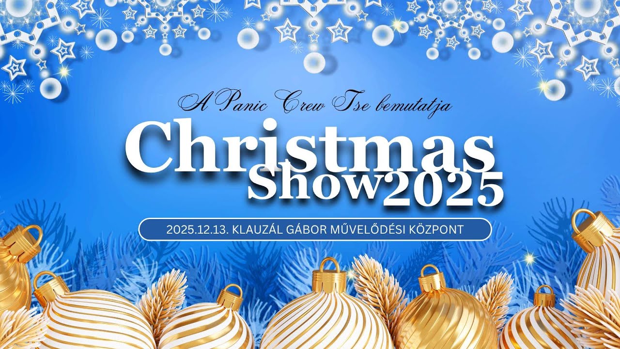 Panic Christmas Show 2025 - Hargitai Lídia x Alpari Brothers