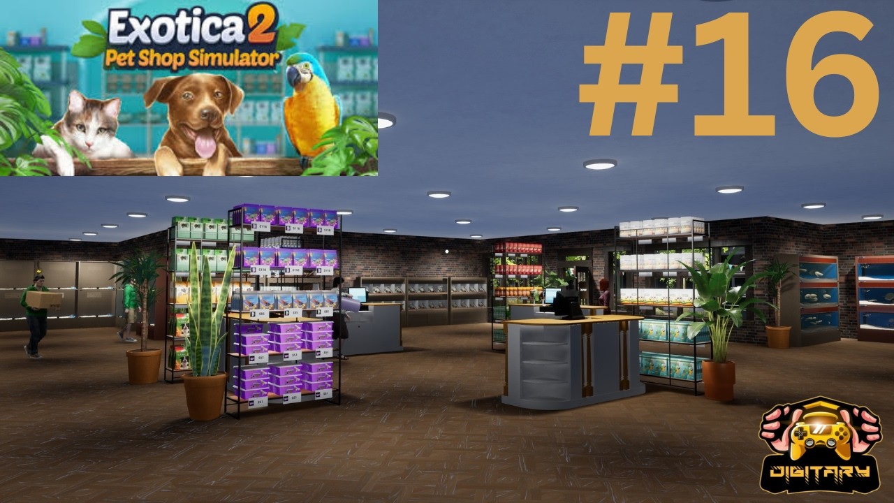 Wir räumen um. | Exotica 2: Pet Shop Simulator Let's Play Folge 16