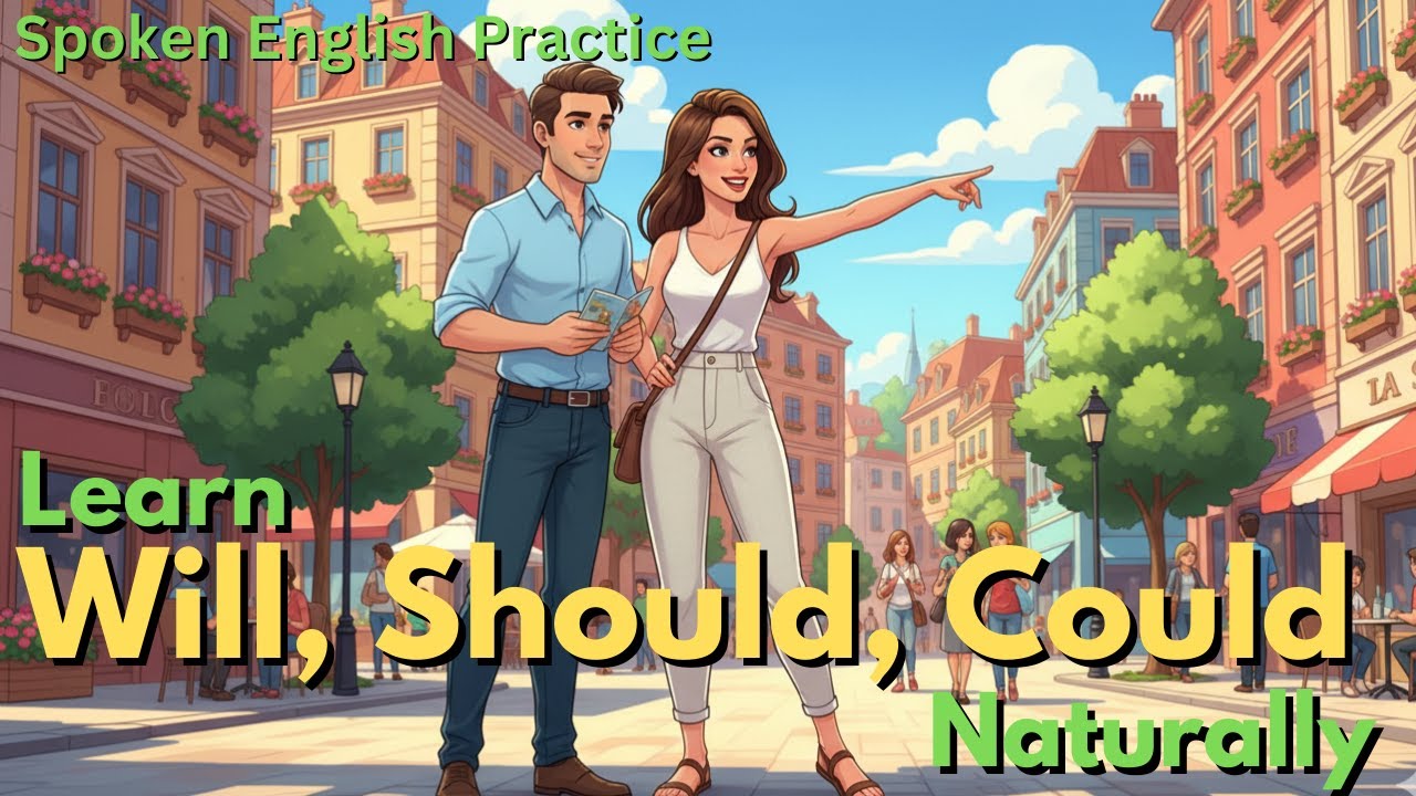 Will vs Should vs Could | Real Life English Conversations with Sara & Mike