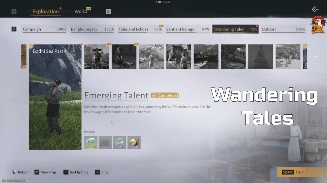 Qing He I Wandering Tales - Emerging Talent