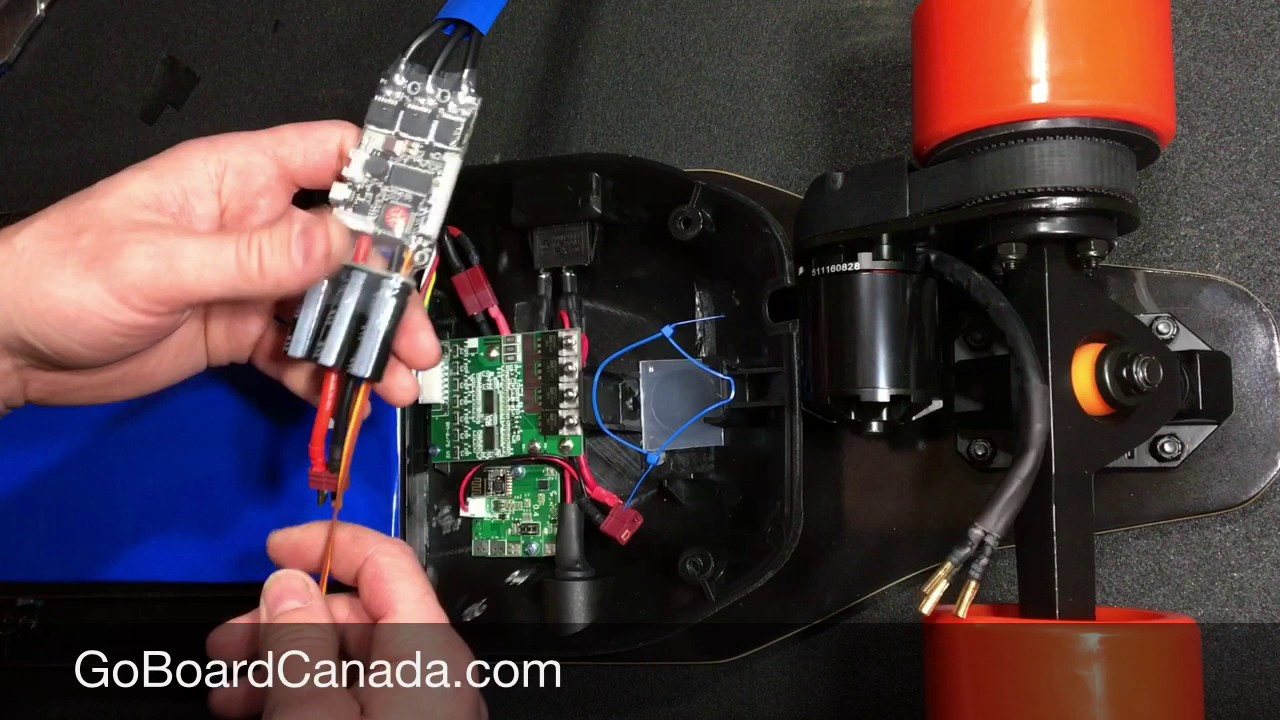 GoBoardCanada - VESC speed controller Installation