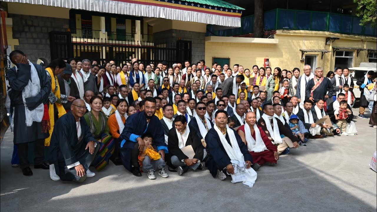 Lucky to get blessed HHDL 14th Dalai Lama… Ex Security Union/Family Jelka…. Mcleod Ganj Dharamsala…