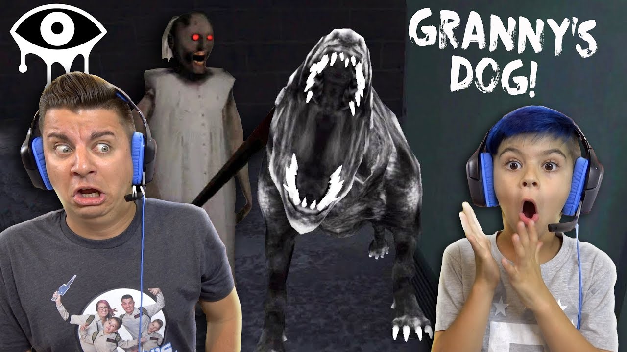 GRANNY'S DOG IS A GOOD BOY?? Eye's The Horror Game