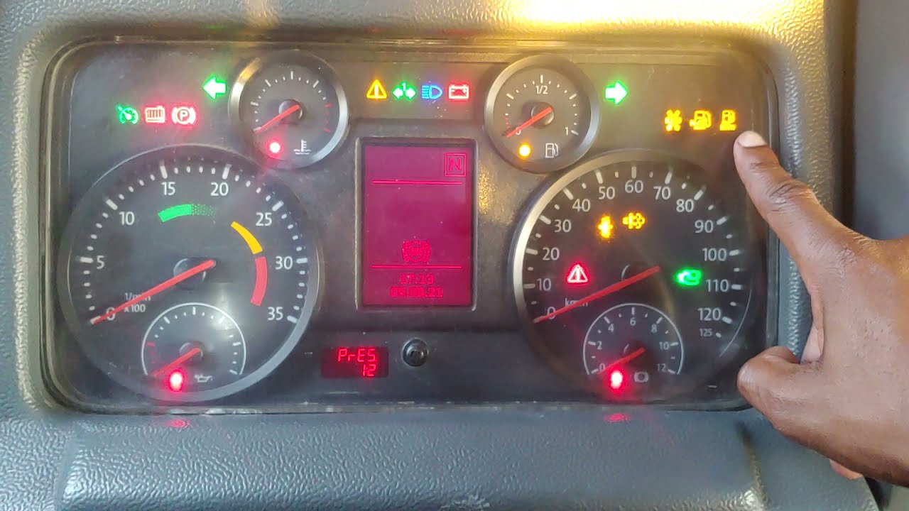 Funções do Painel do 15.190, Euro 5, da Volkswagem.