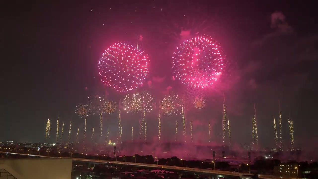 東京競馬場花火大会2025 ＠府中  美しいラスト5分！