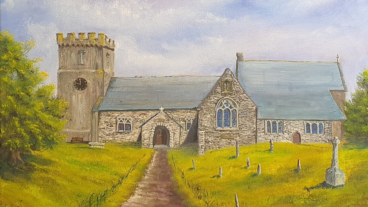 How To Paint A CHURCH. Check out this step by step tutorial & paint like a Pro!