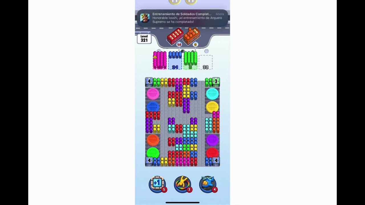 Hole Trap Jam the Bus Level 321