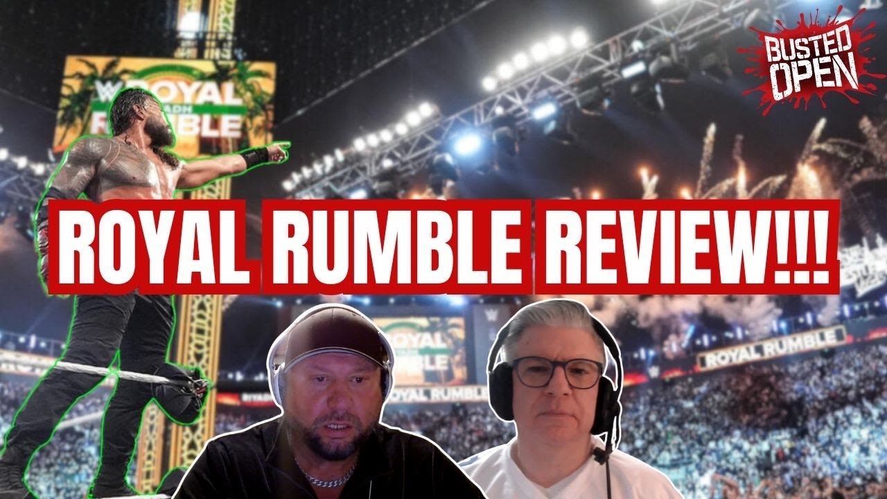 Reaction to Roman Reigns WINNING 2026 Royal Rumble | Busted Open WWE