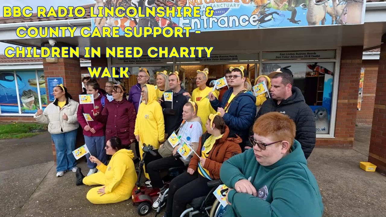 A Day with BBC Radio Lincolnshire | Children in Need Three-Legged Walk! 🐻💛
