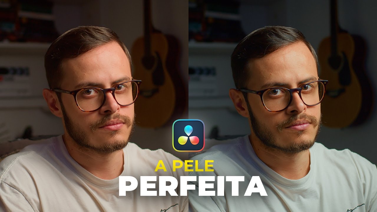Como ter a tonalidade de pele PERFEITA no DaVinci Resolve 20