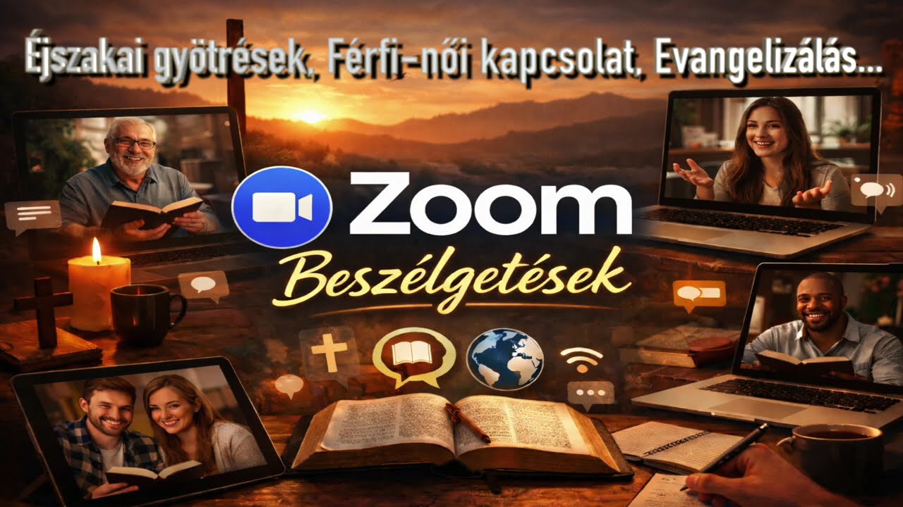 Éjszakai gyötrések, Férfi-női kapcsolat, Evangelizálás - Zoom Beszélgetés - Többen