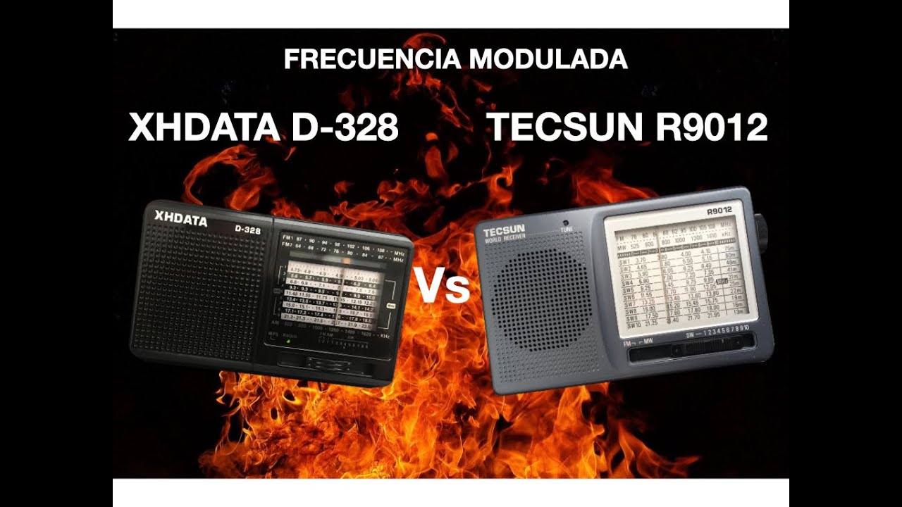 XHDATA D-328 VS TECSUN R9012 (FM)
