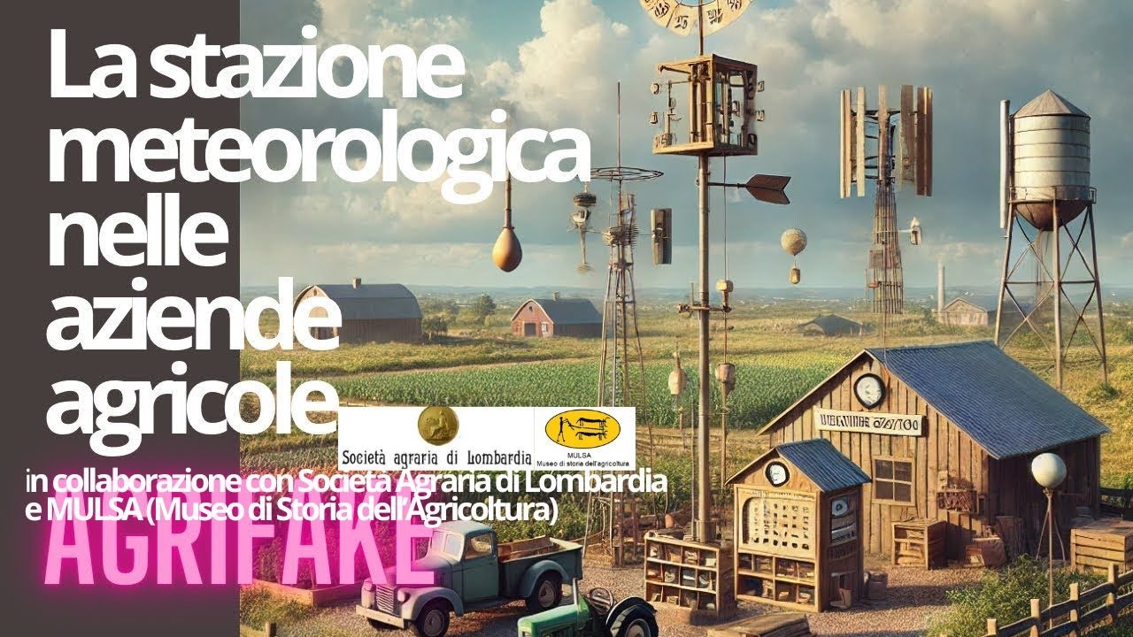 LA STAZIONE METEOROLOGICA NELLE AZIENDE AGRICOLE, CON IL PROFESSOR LUIGI MARIANI