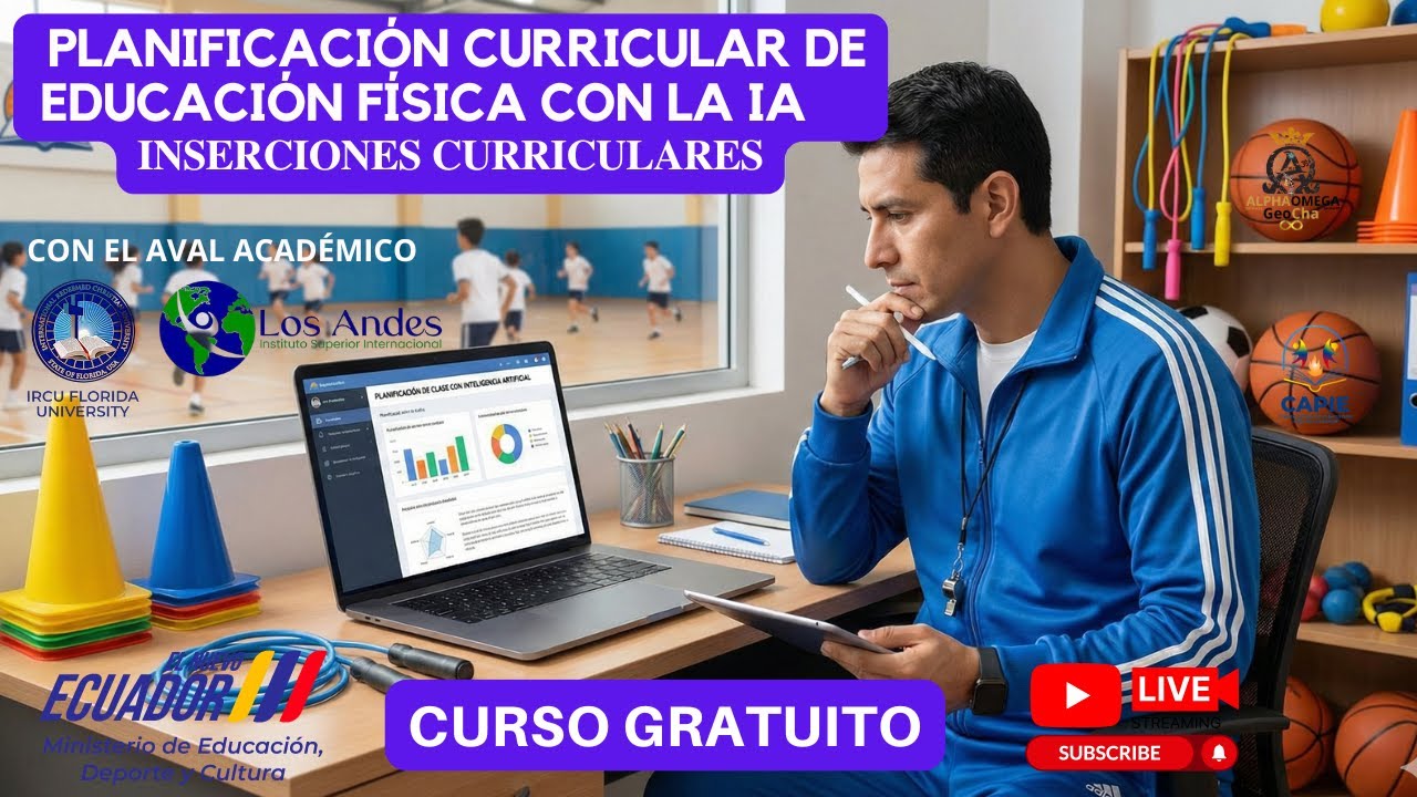 PLANIFICACIÓN DE EDUCACIÓN FÍSICA E INSERCIONES CURRICULARES CON LA IA PARA EGB-BGU, 1 DIA