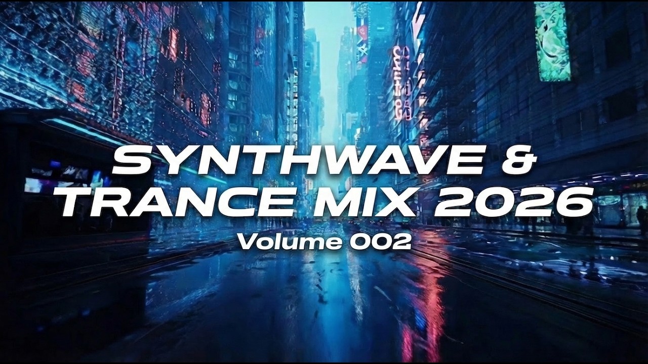 Synthwave & Trance Mix Vol. 002 | 2026 | 1 Hour Focus Music for Work, Coding & Study