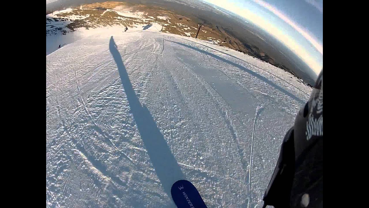 HARD PACK SNOW/ICE TEST - WINTERSTICK TOM BURT PRO 172CM