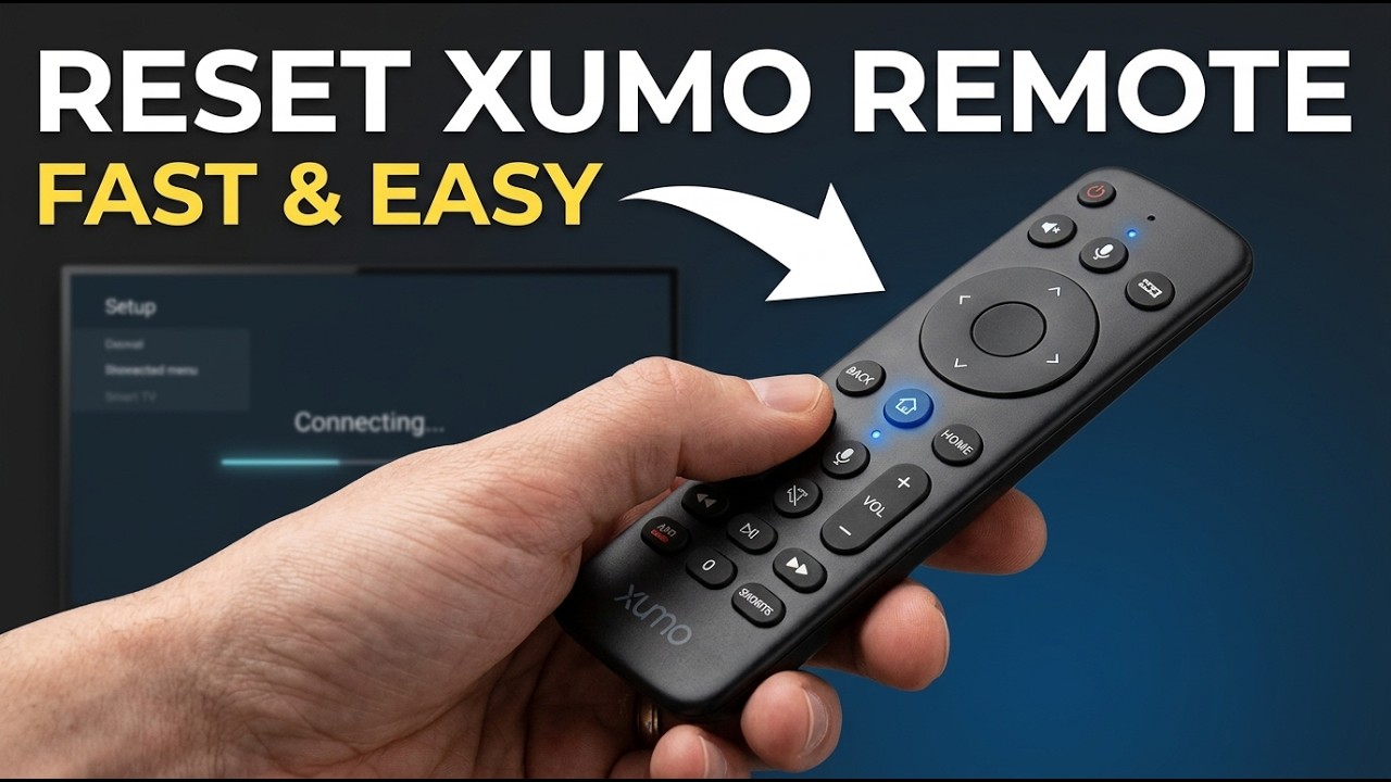How to Reset Xumo Remote | Xumo Remote Factory Reset Guide | Fix Xumo Remote Not Responding