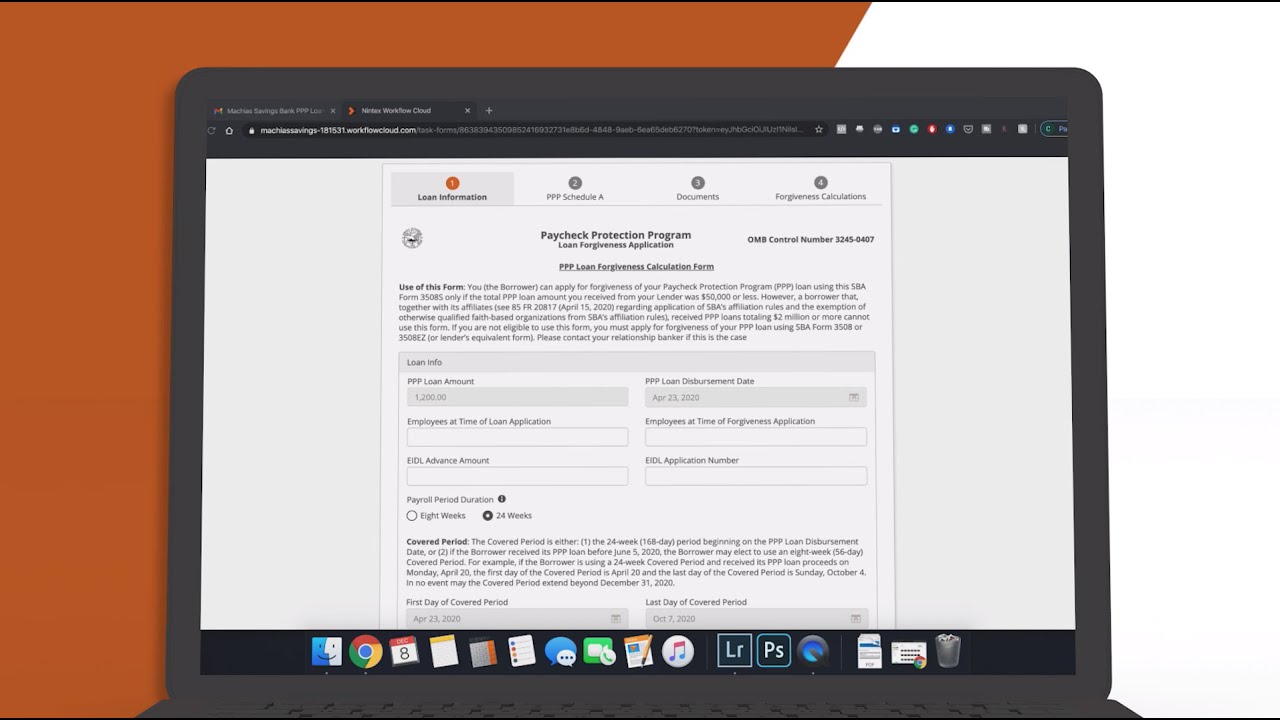 3508S Loan Forgiveness Application Tutorial