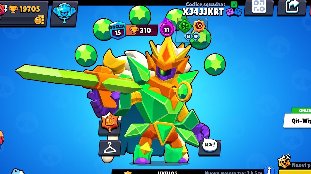 La skin di Stecca sovrano delle gemme!