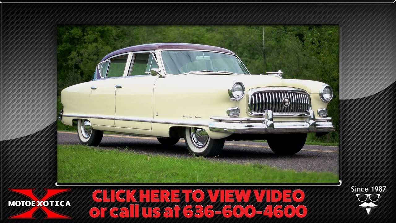 1952 Nash Ambassador -- SOLD