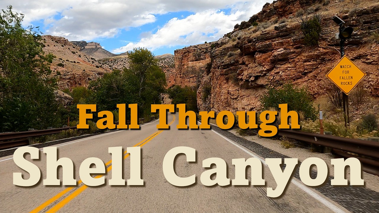 US‑14 Wyoming Scenic Drive | Shell Canyon’s Dramatic Cliffs & Autumn Landscapes