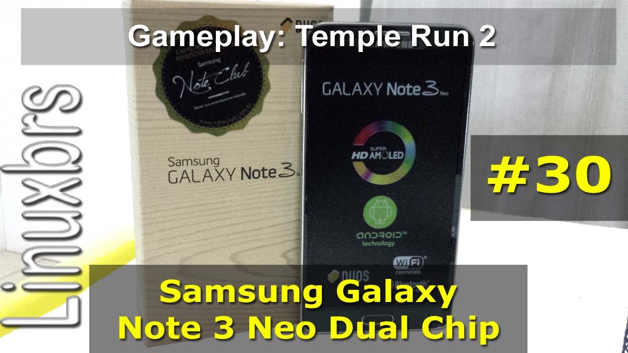 Gameplay - Temple Run 2 - Samsung Galaxy Note 3 Neo
