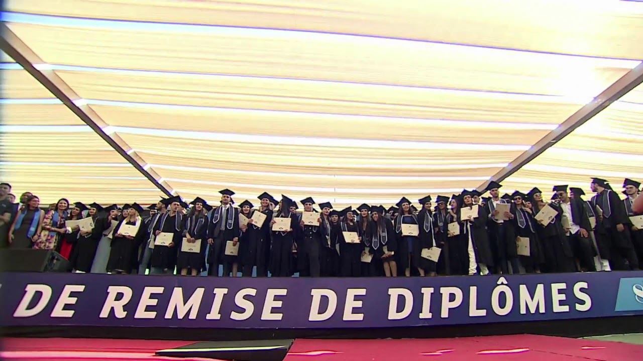 UIR - Cérémonie de remise de diplômes de Rabat business school