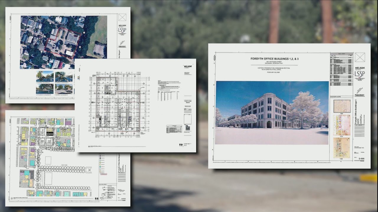Lot near Forsyth Park cleared for offices and underground parking garage