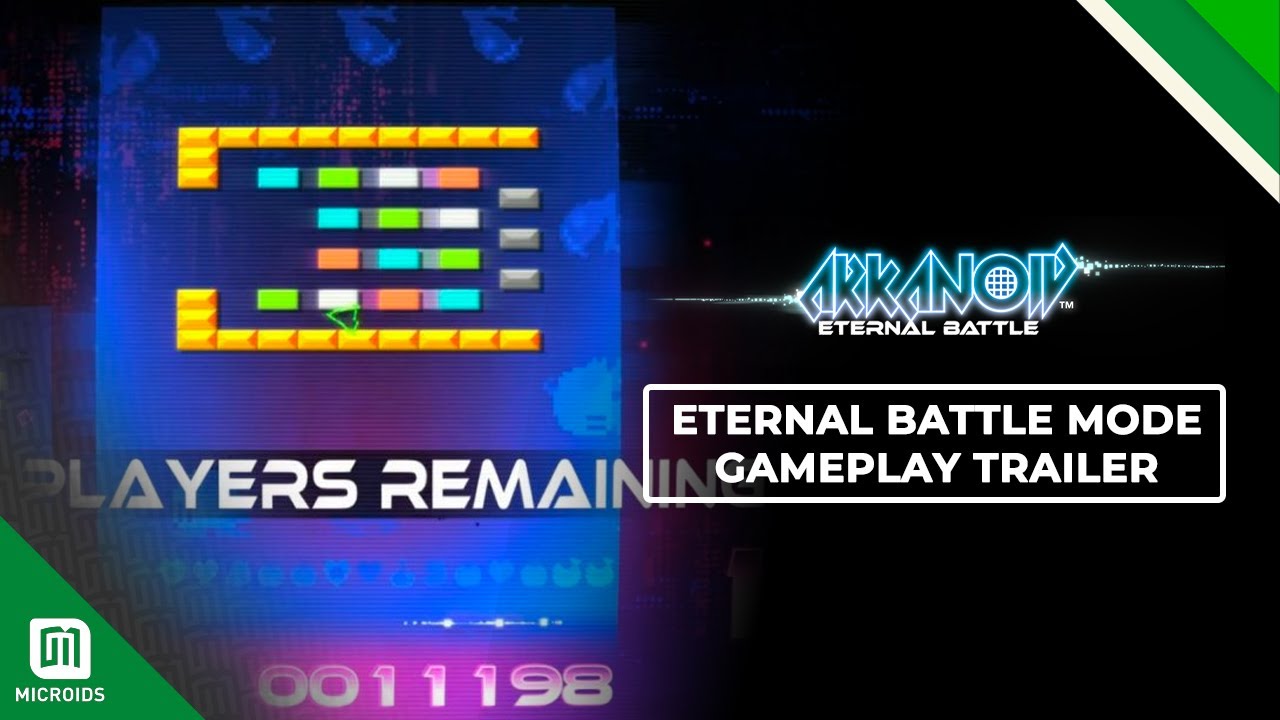 Arkanoid Eternal Battle | Eternal Battle mode Gameplay Trailer | Microids, Taito & Pastagames