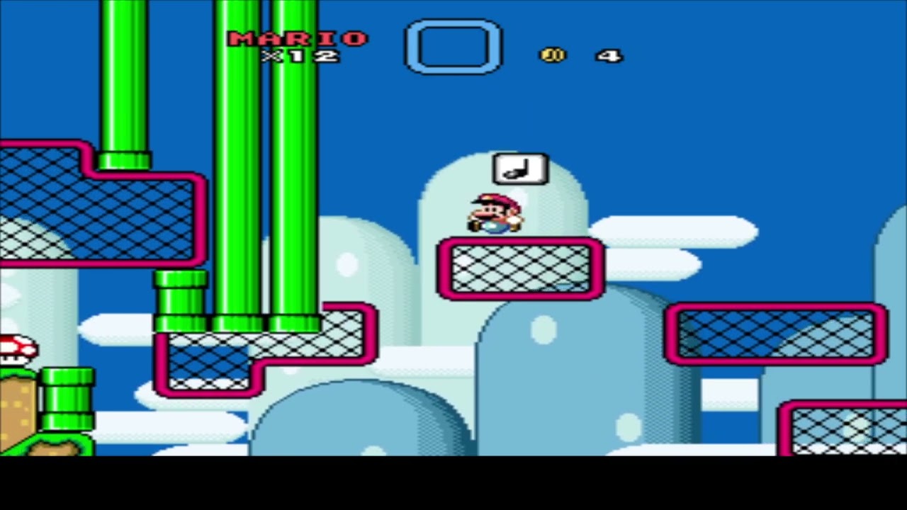 smw hack rom  jump