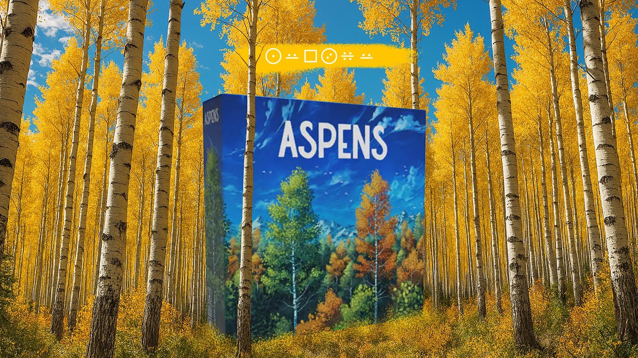 Настольная игра Aspens (All-in) - распаковка