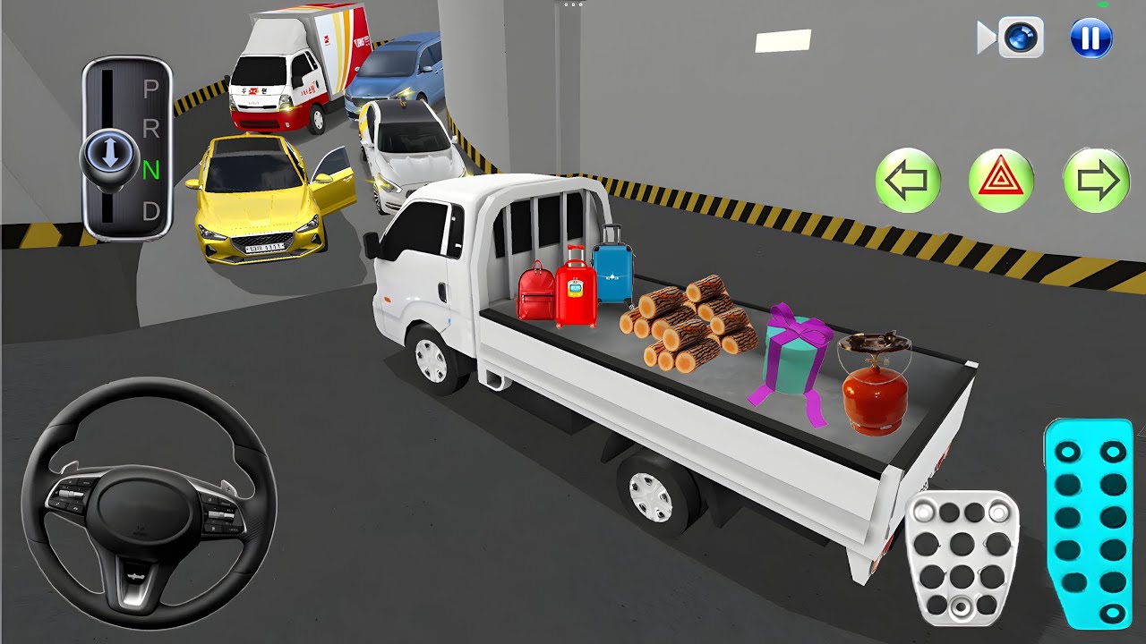 New Transporter Pickup Stuck in Parking with Excavator🛻🚚 3D Driving Class 2025 - Android Gameplay🎮