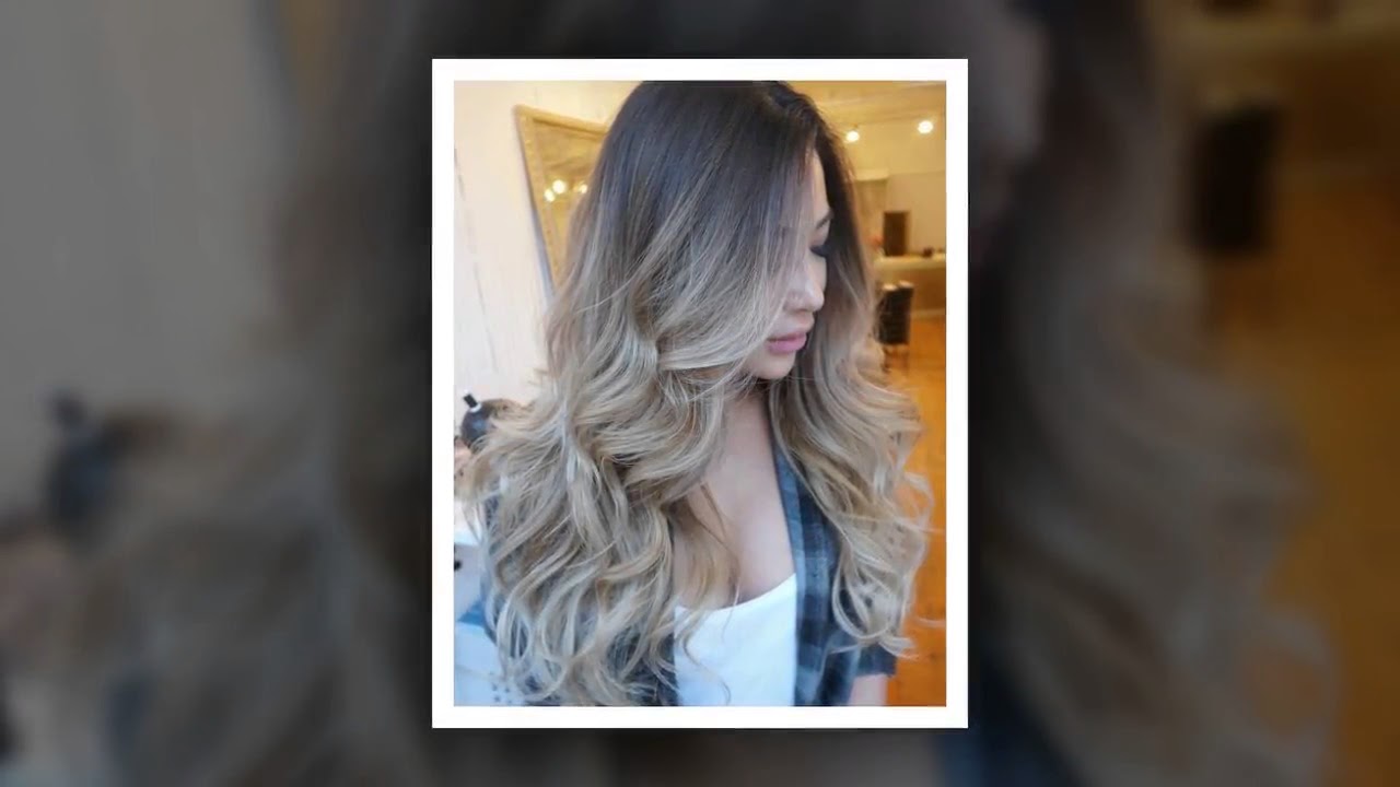 Hippe kapsels grijs ombre haar 2018