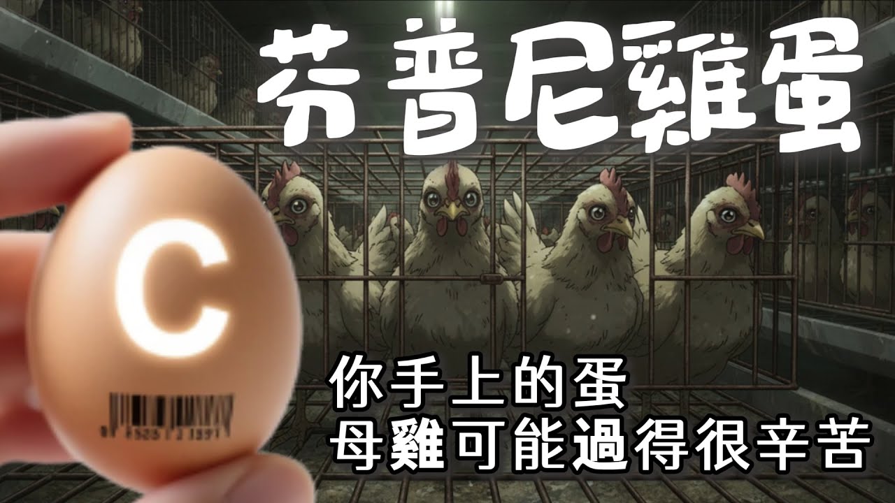 【別只看價錢】你手上的蛋，母雞可能過得很辛苦｜芬普尼事件背後的真相｜芬普尼雞蛋事件｜教你看懂雞蛋代碼，從源頭避開風險  #台灣動物社會研究會 #永續農業 #動物福利