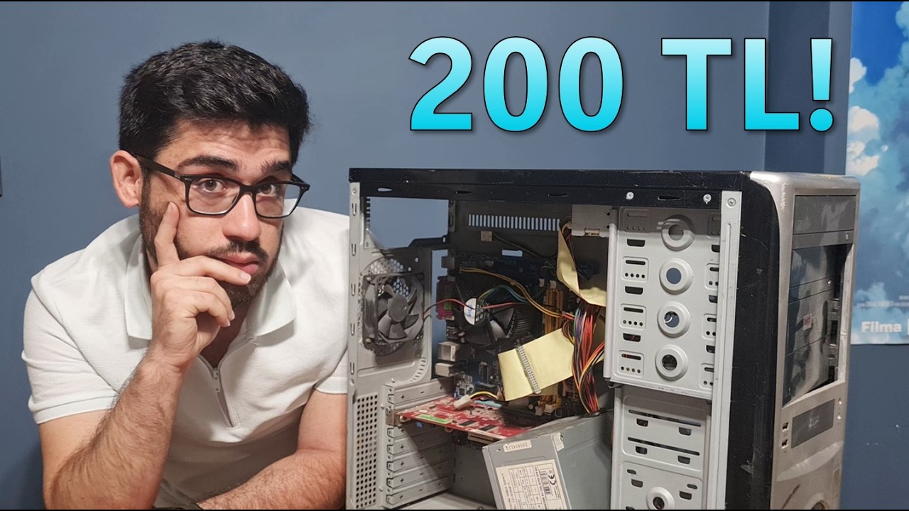 Hurdacıdan 200 TL'ye Bilgisayar Kasası Aldım! Peki Değdi mi?