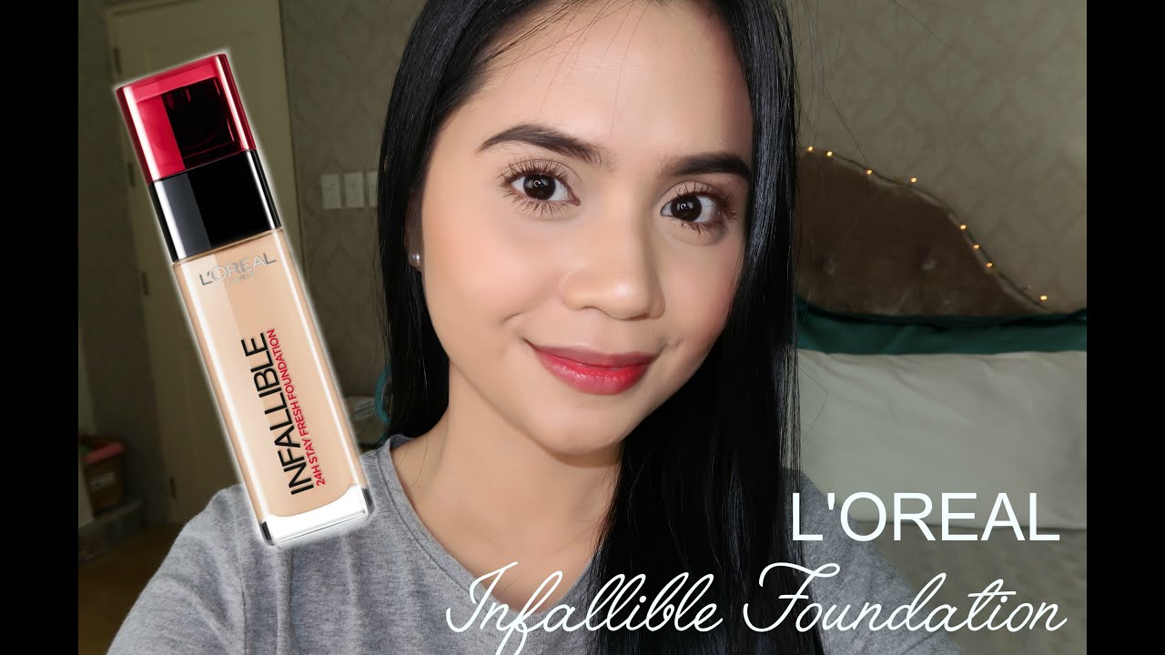 FIRST IMPRESSIONS: Loreal Infallible 24H Stay Fresh Foundation | Anna Cay ♥