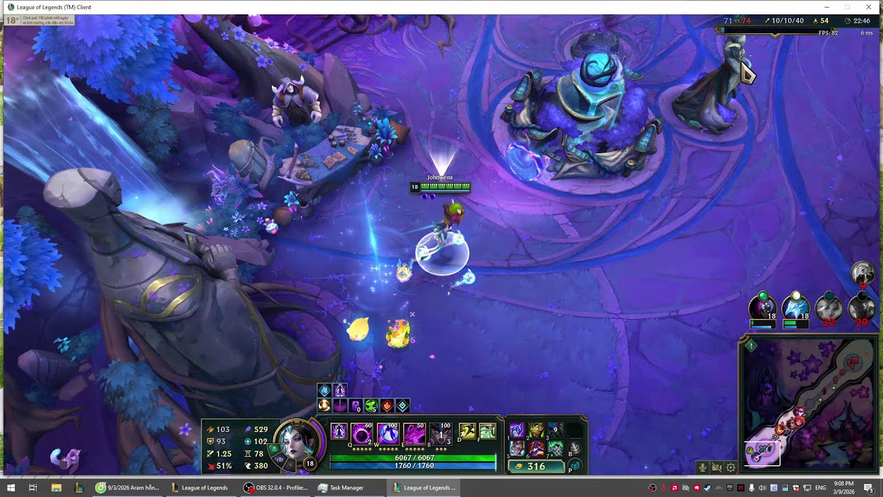 9/3/2026 Aram hỗn loạn : Feeding cùng đồng bọn A