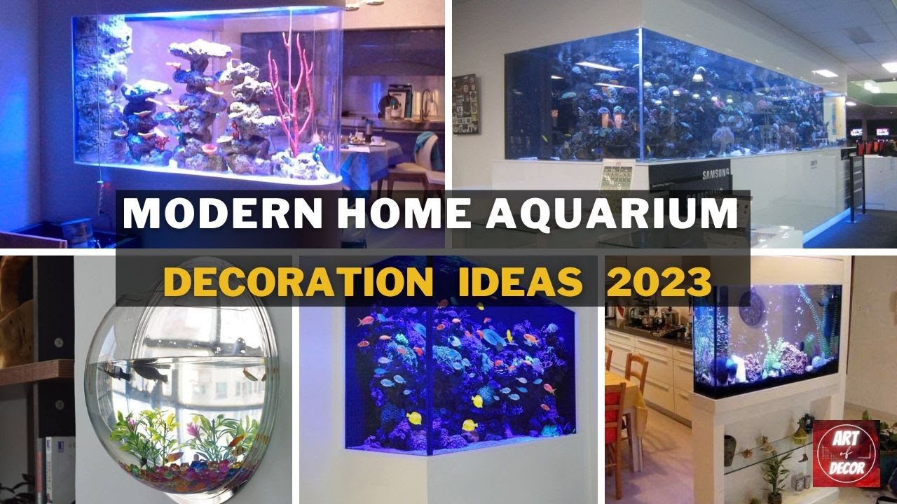 Modern Home Aquarium Decoration Ideas