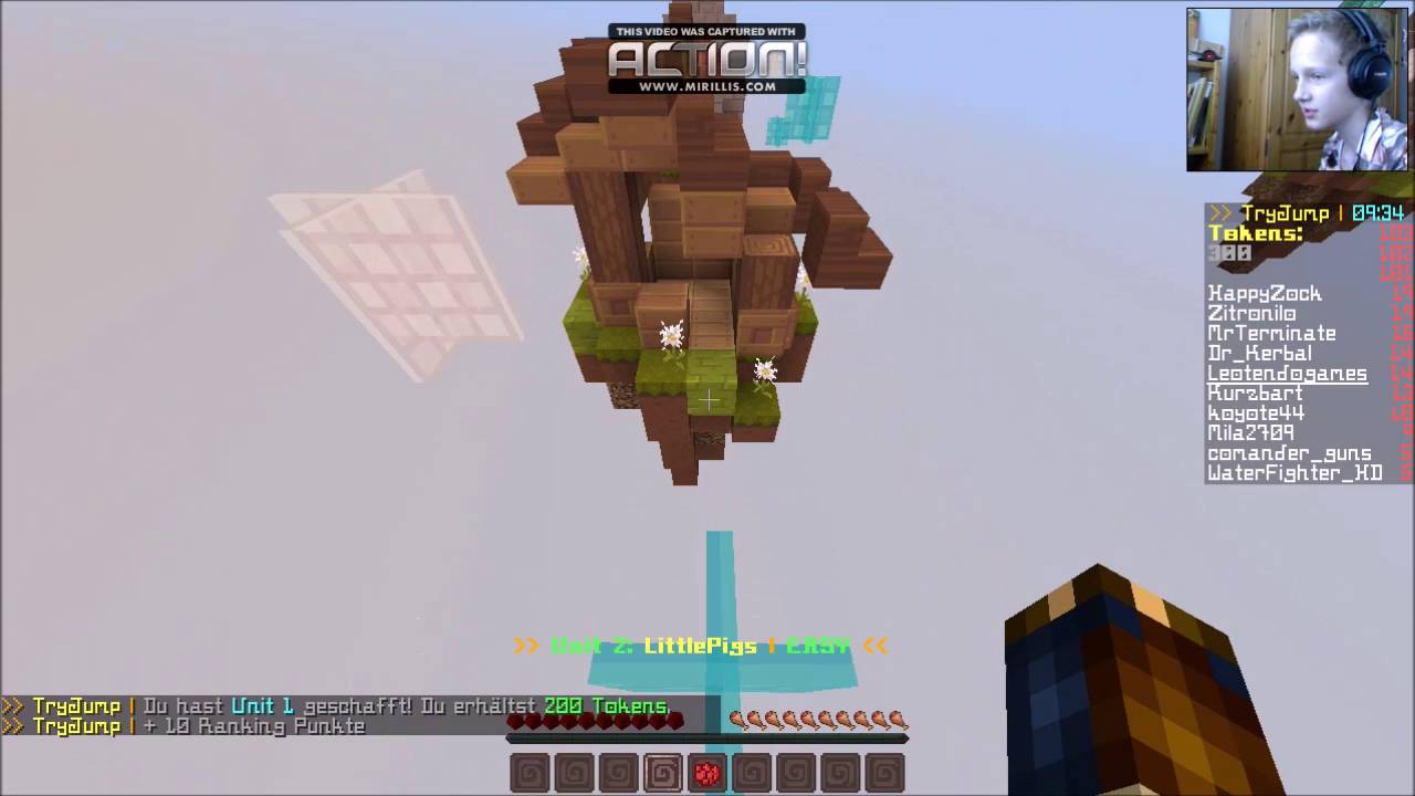 Let's Play Minecraft Tryjump #4 Ein neuer spielmodus!!! + meine zuk&uuml;nftigen Pl&auml;ne in RealLife.