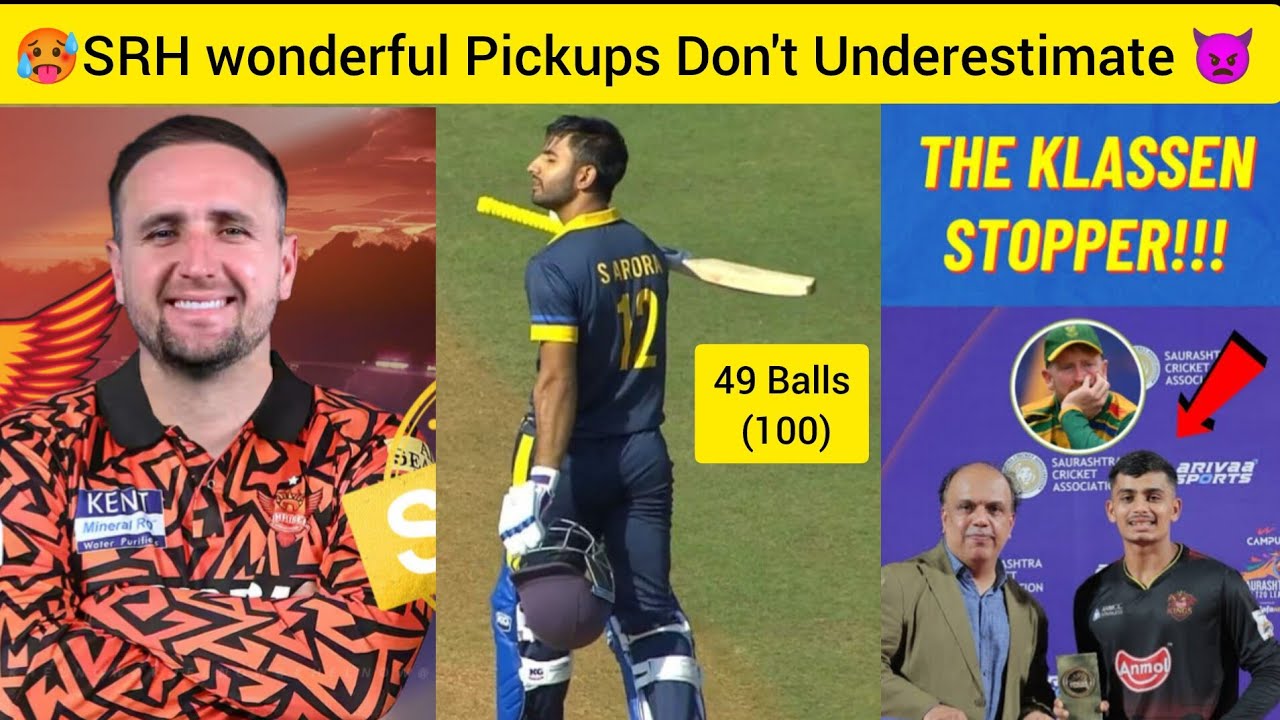 Srh IPL  2026 Auction Best Players | Don't Underestimate |#srh #ipl #2026