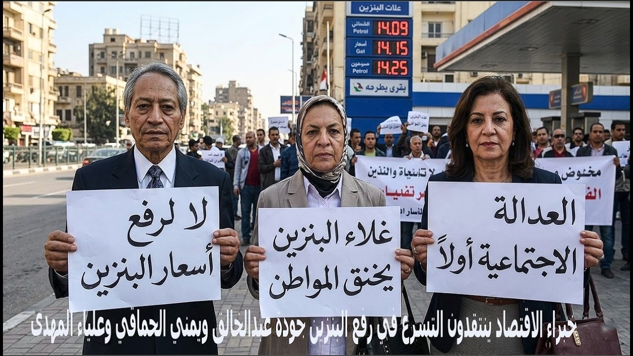 Экономисты критикуют поспешное повышение цен на бензин: Гуда Абдель-Халек, Юмни Аль-Хамаки и Алия...