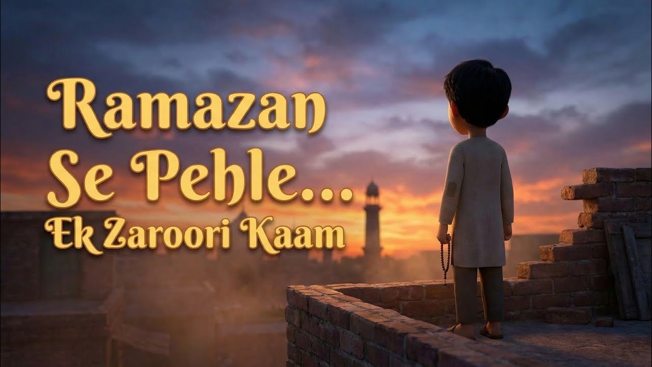 Ramazan Se Pehle Aik Zaroori Kaam | Dil Ko Chhoo Lene Wali Islamic Kahani | Kids Moral Story