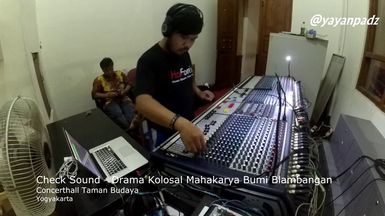 Cek Sound Kendang Kempul Banyuwangi AUDIO DARI MIXER