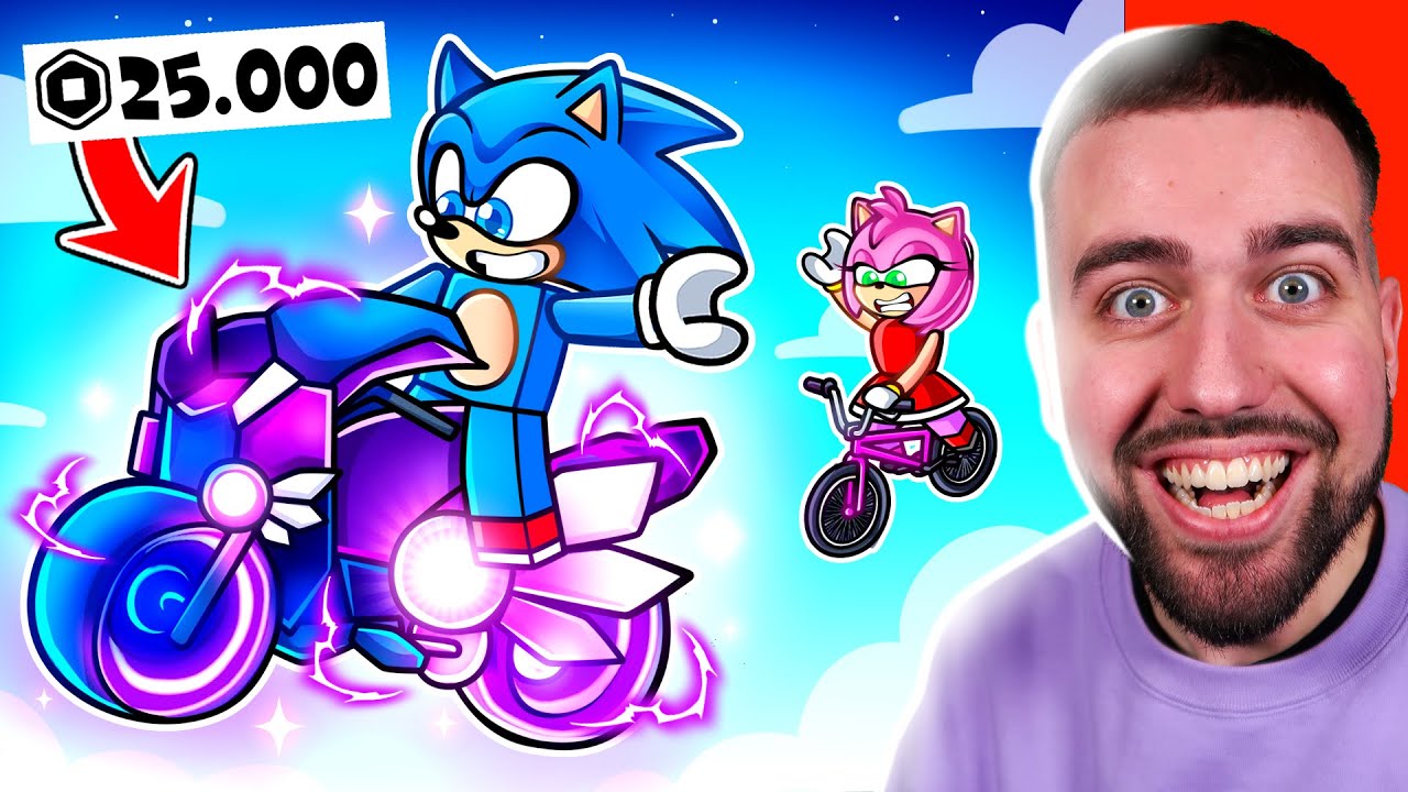 Payer 743,563 € Pour La MOTO La PLUS RARE de ROBLOX !! Roblox Bike Obby !