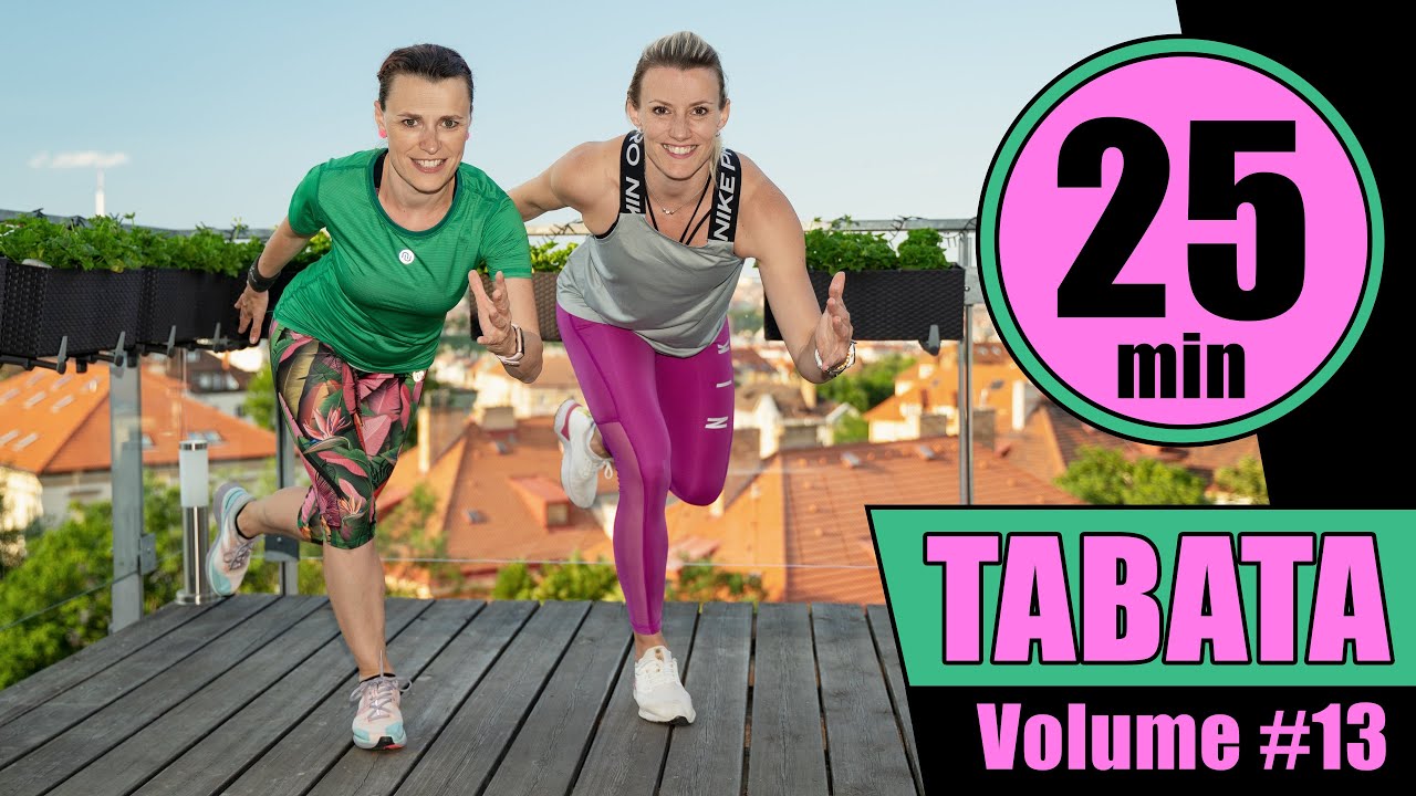 Tabata 13 - Lehká a těžká varianta - Cvičení s Luckou