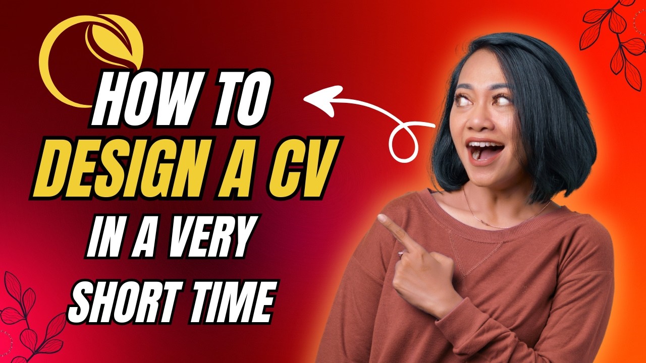 How to Design a professional CV in Canva | [ Canva থেকে কীভাবে একটি পেশাদার CV ডিজাইন করবেন ]