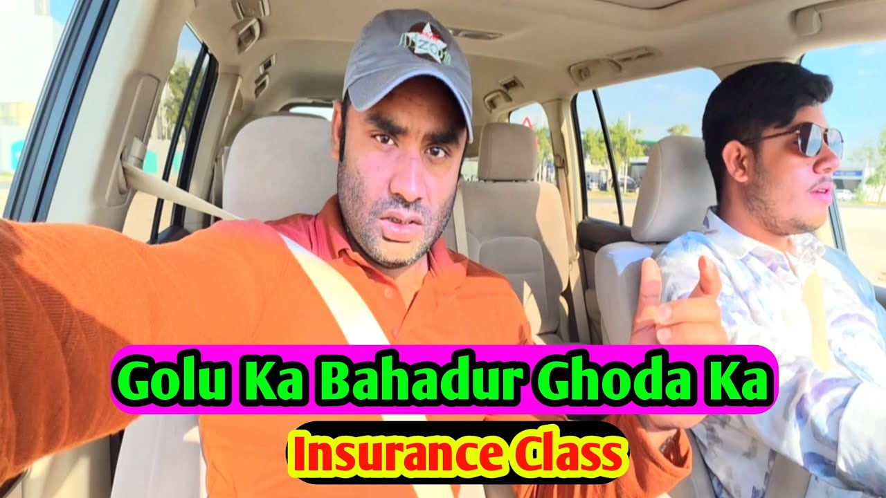 Golu Ka Bahadur Ghoda Ka Insurance Class Bhulplendar Vlog Sameem Vlog