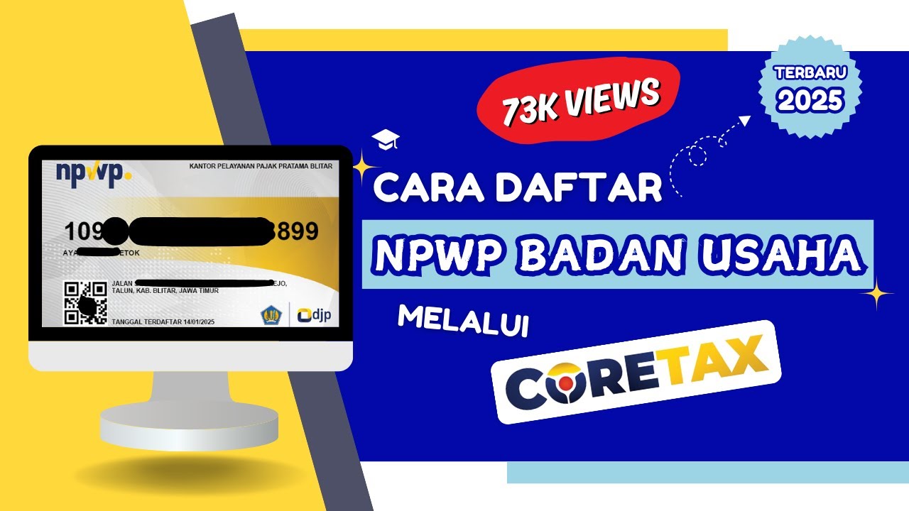 TERBARU 2025!!! CARA DAFTAR NPWP BADAN USAHA DALAM BENTUK CV DI CORETAX Beserta Aktivasi Coretax
